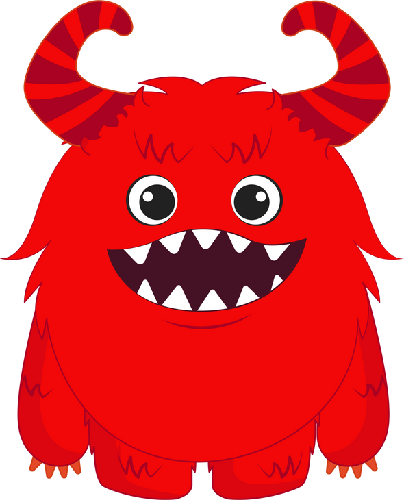 Cartoon Monster Illustration